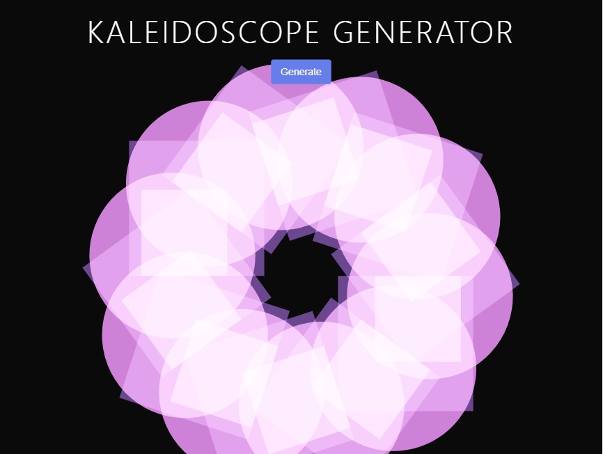 万花筒css形状生成器网页下载