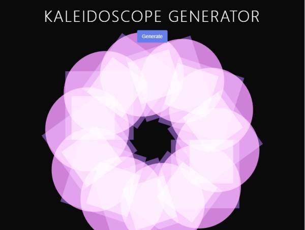 万花筒css形状生成器网页下载