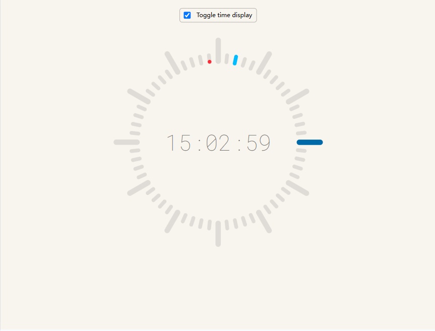 清新迷你电子钟表时钟下载