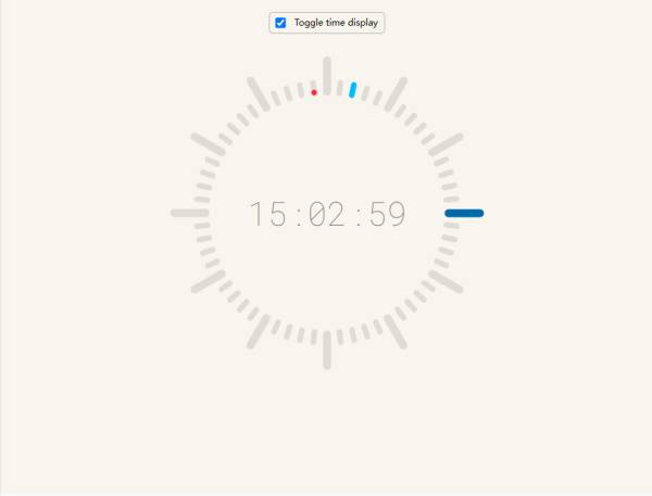 清新迷你电子钟表时钟下载