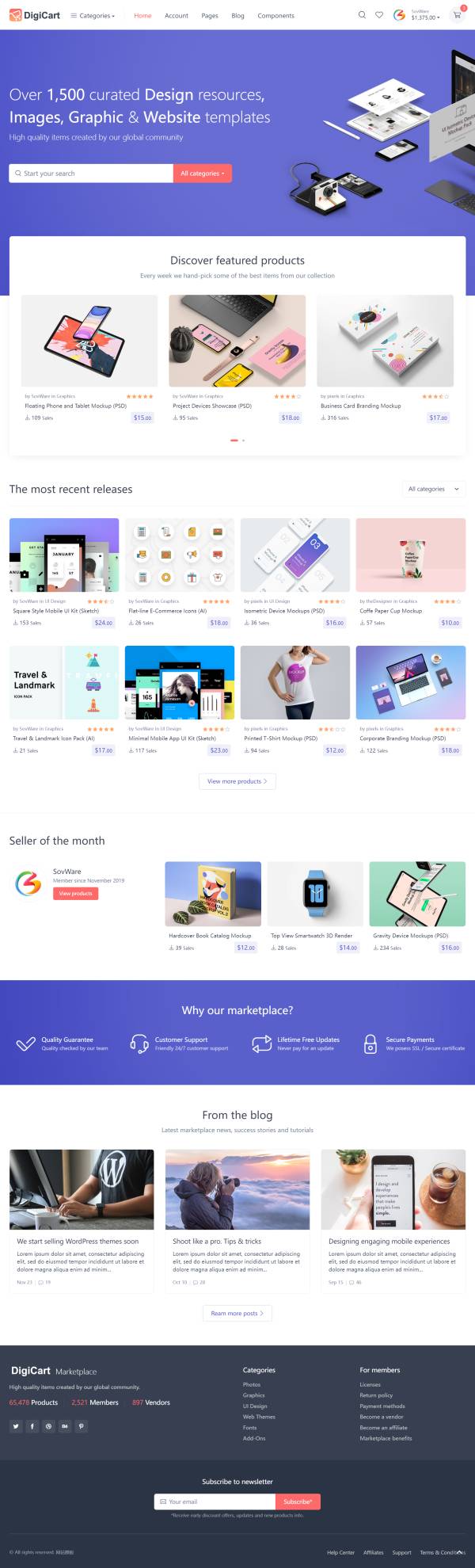 全面素材资源网站官网推荐下载
