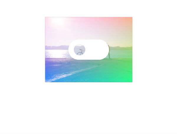 透明按钮开关动画实现演示