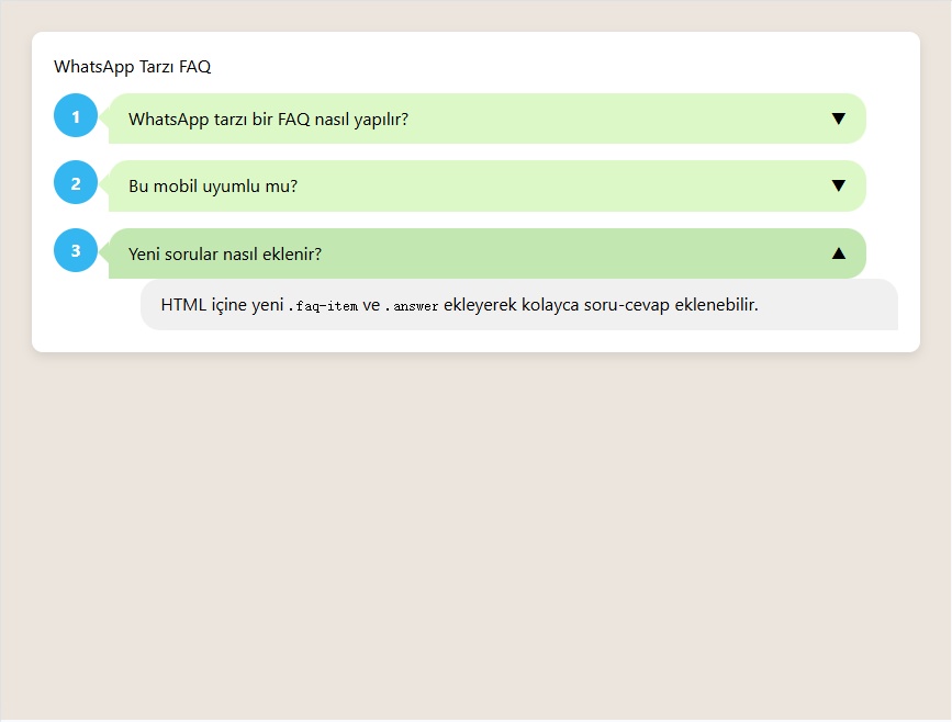 问答常见问题解答界面html模板