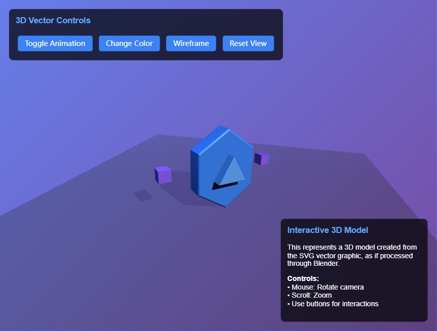 3d互动模拟器SVG矢量图代码下载