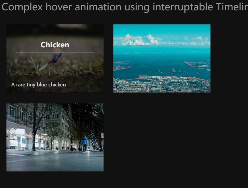 復(fù)雜懸停timeline播放動(dòng)畫