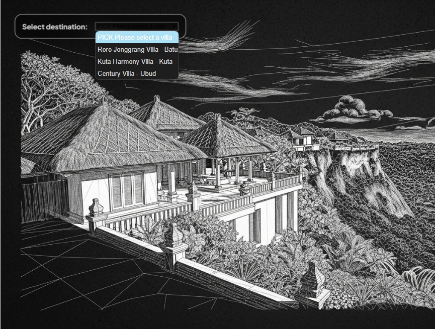 别墅背景选择菜单栏图片高清素材