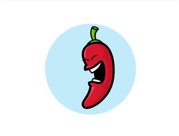 卡通版辣椒噴火動(dòng)態(tài)表情包必備