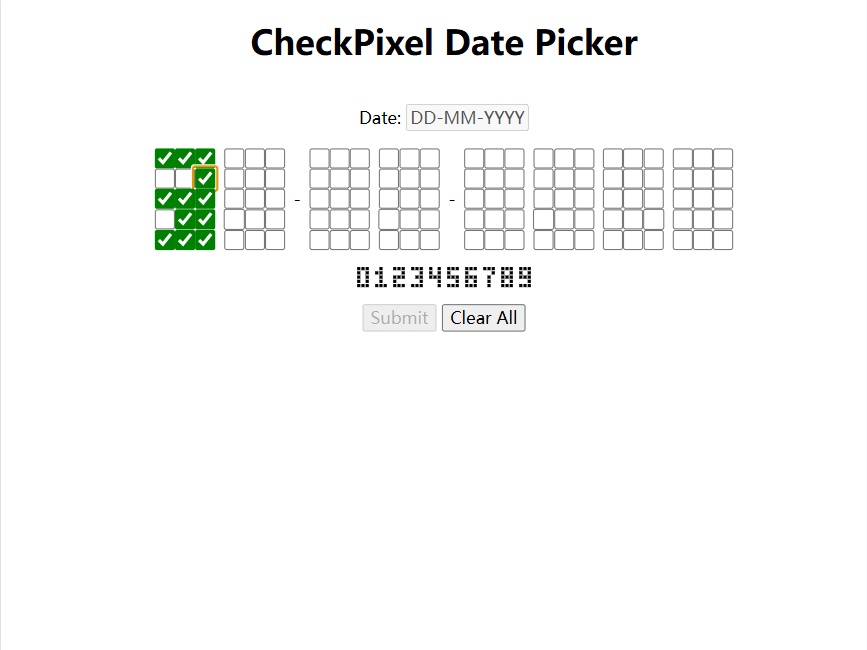 日期選擇像素時(shí)間控件模板