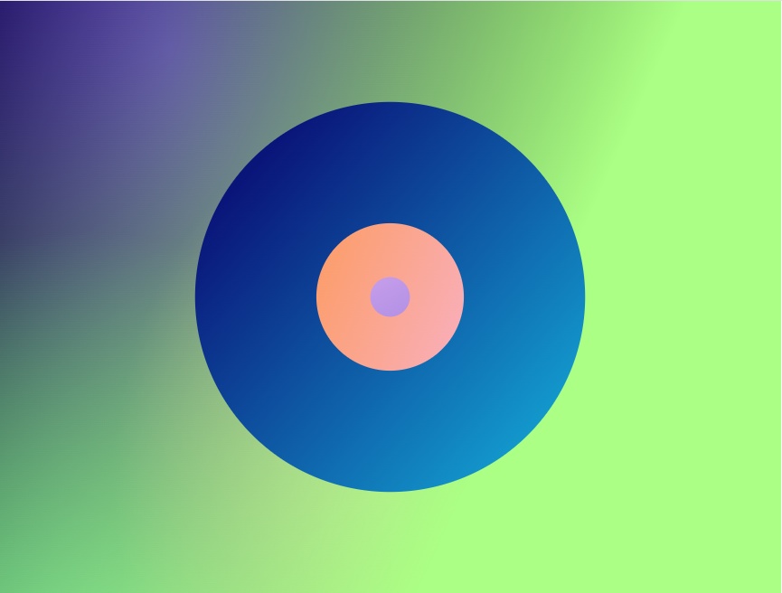 錯(cuò)位圓形層級(jí)圖動(dòng)畫素材