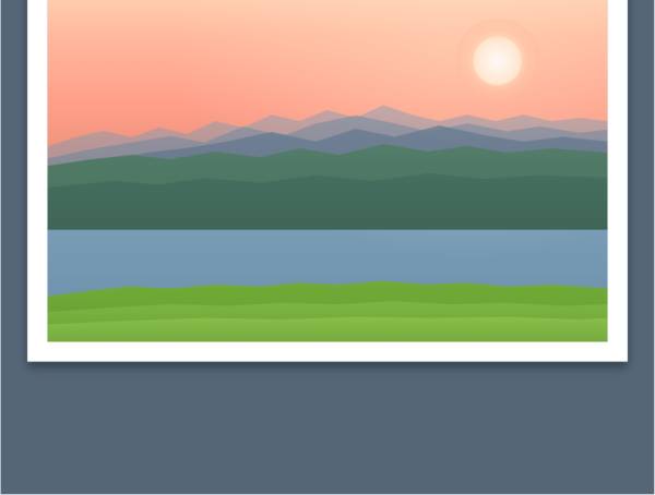 風(fēng)景明信片設(shè)計(jì)插畫素材必備