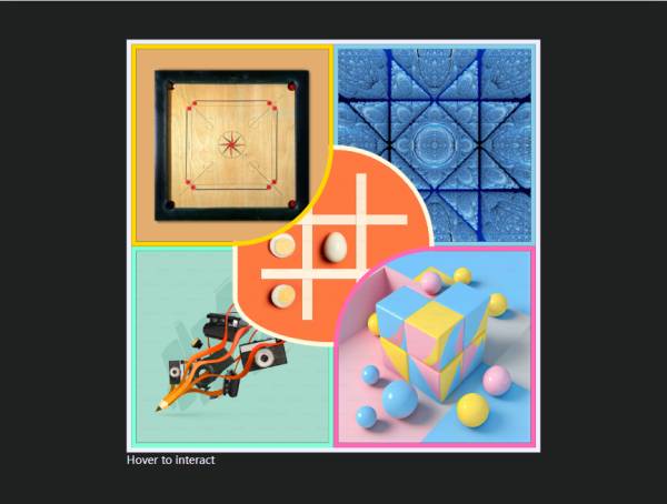 圖片角拼圖形畫(huà)邊框模板下載