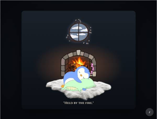 壁爐冬眠動態(tài)圖gif素材