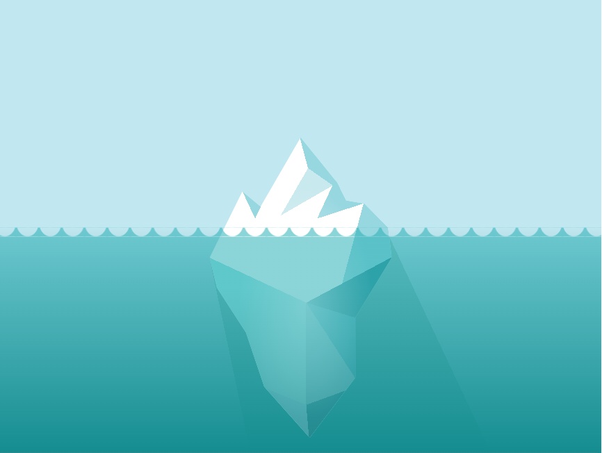 冰山css插图片代码图片必备