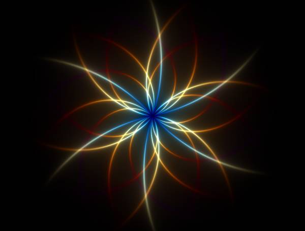 触角线的变形创意形态图素材