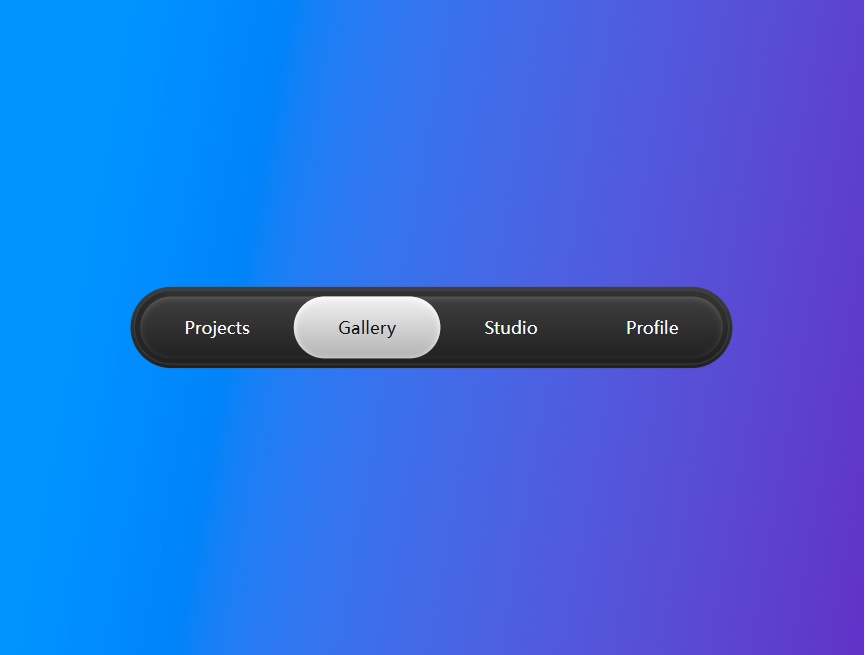 菜单标签栏样式标签模板必备