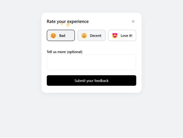 用戶反饋界面的代碼java表單代碼下載