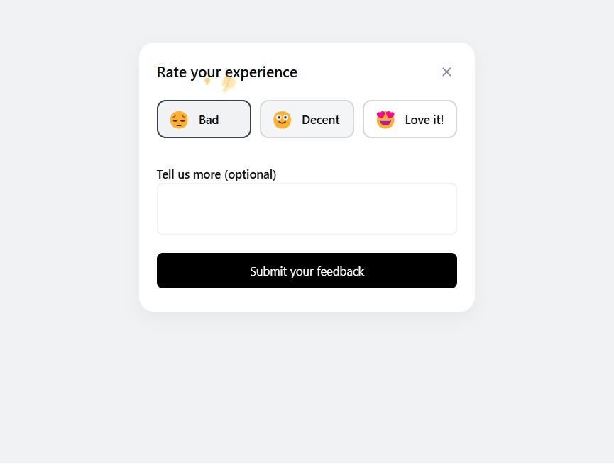 用戶反饋界面的代碼java表單代碼下載