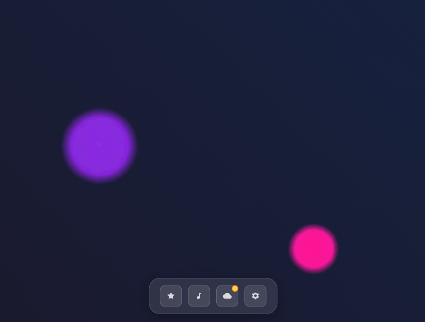 用户界面透明窗口小工具UI模板