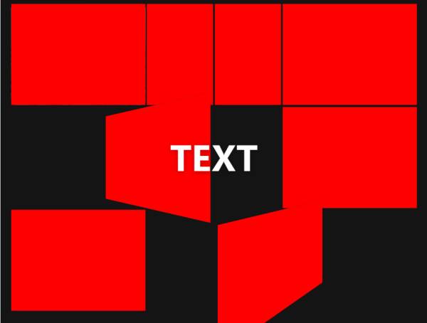 紅色幾何css懸停效果旋轉(zhuǎn)動(dòng)態(tài)演示