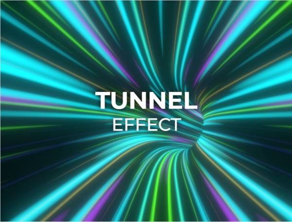 超酷3d立体隧道动画制作