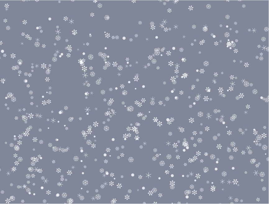 雪花片片游戲飄動圖模板