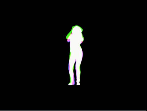 催眠舞者剪影簡(jiǎn)筆畫(huà)動(dòng)圖循環(huán)素材