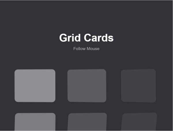 網(wǎng)格式卡片gsap動(dòng)畫(huà)翻轉(zhuǎn)效果