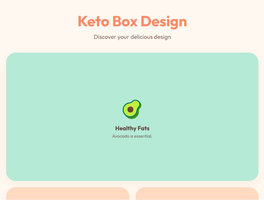 网格食品类图标布局实例必备