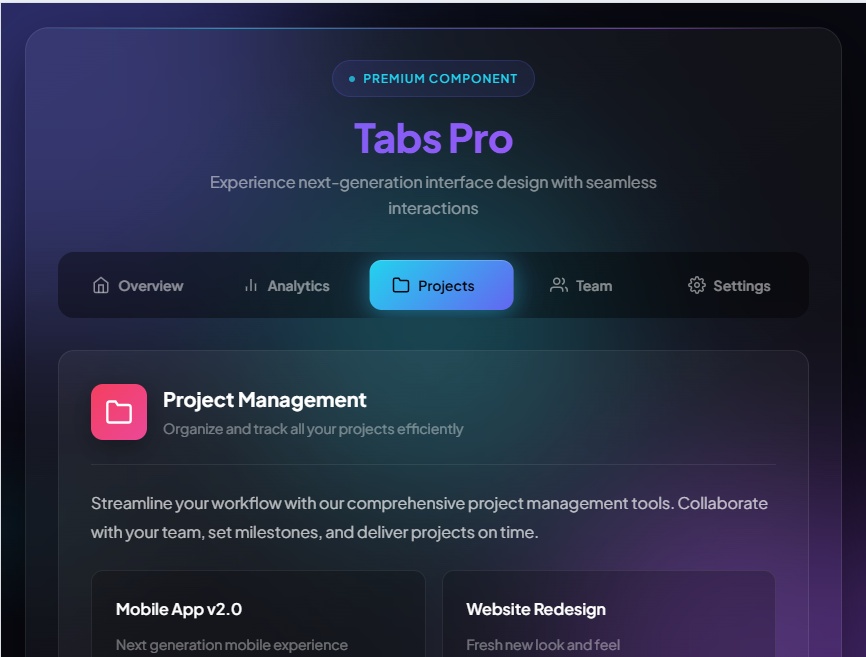 無(wú)縫菜單標(biāo)簽頁(yè)組件標(biāo)簽?zāi)０?>                    <!--介紹-->
                    <div   id=
