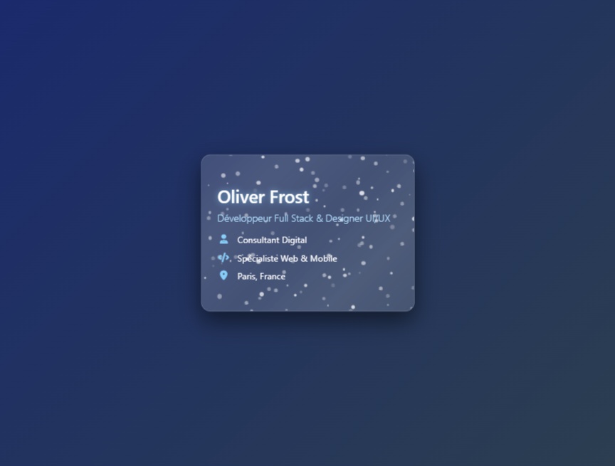 雪景动态动态名片素材图片大雪纷飞必备