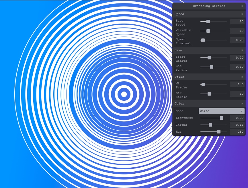 圆圈动态圆形在线生成器特效素材下载