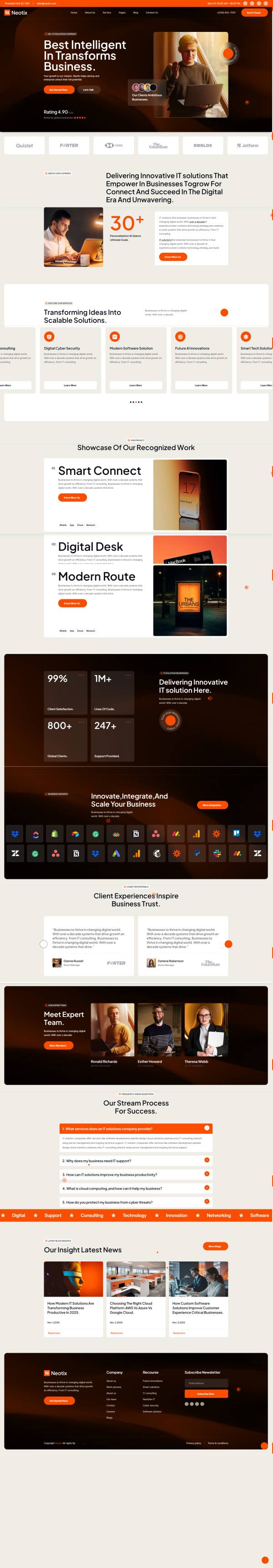 网络设计公司网站制作模板