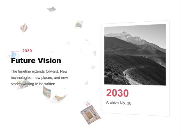 互动螺旋时间轴素材