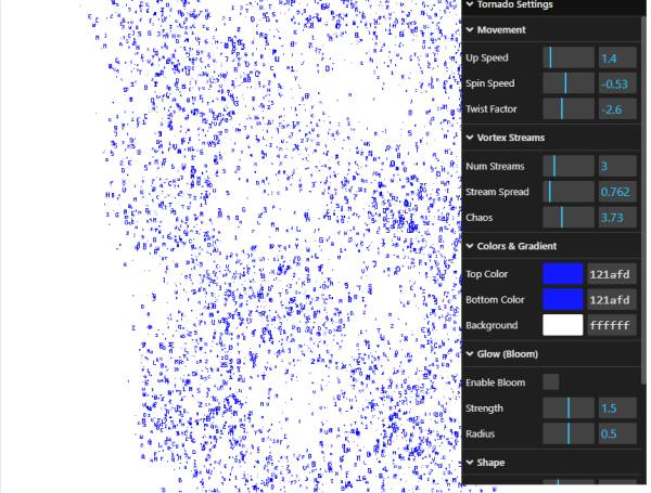 龙卷风粒子旋转特效插图素材
