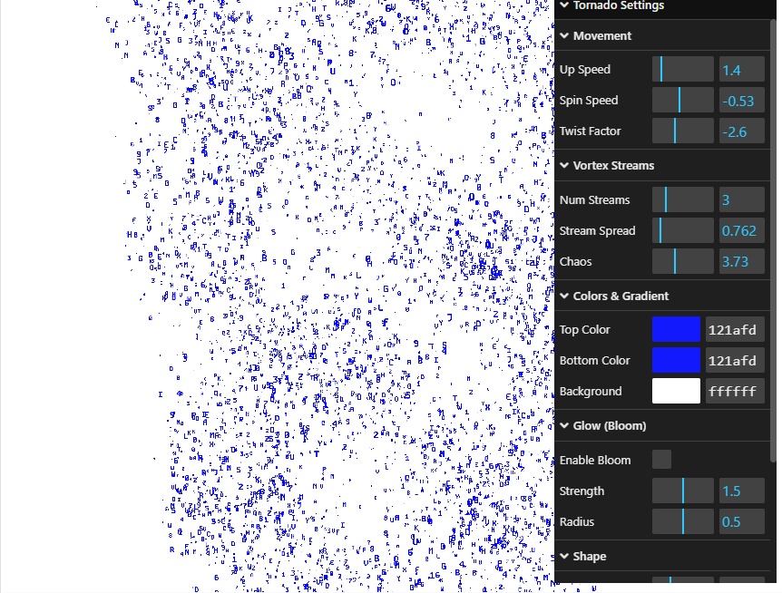 龙卷风粒子旋转特效插图素材