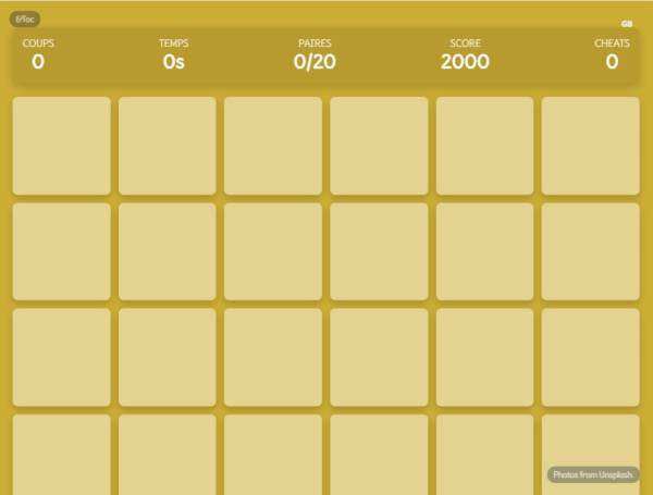 趣味卡牌游戏记忆卡牌的编程推荐