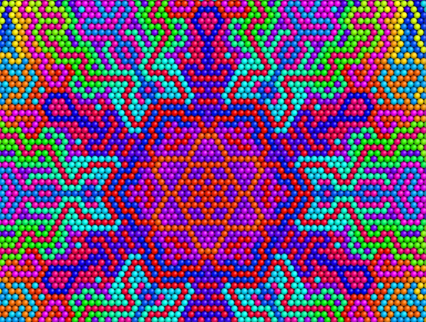 自动拼豆豆像素拼豆生成素材图