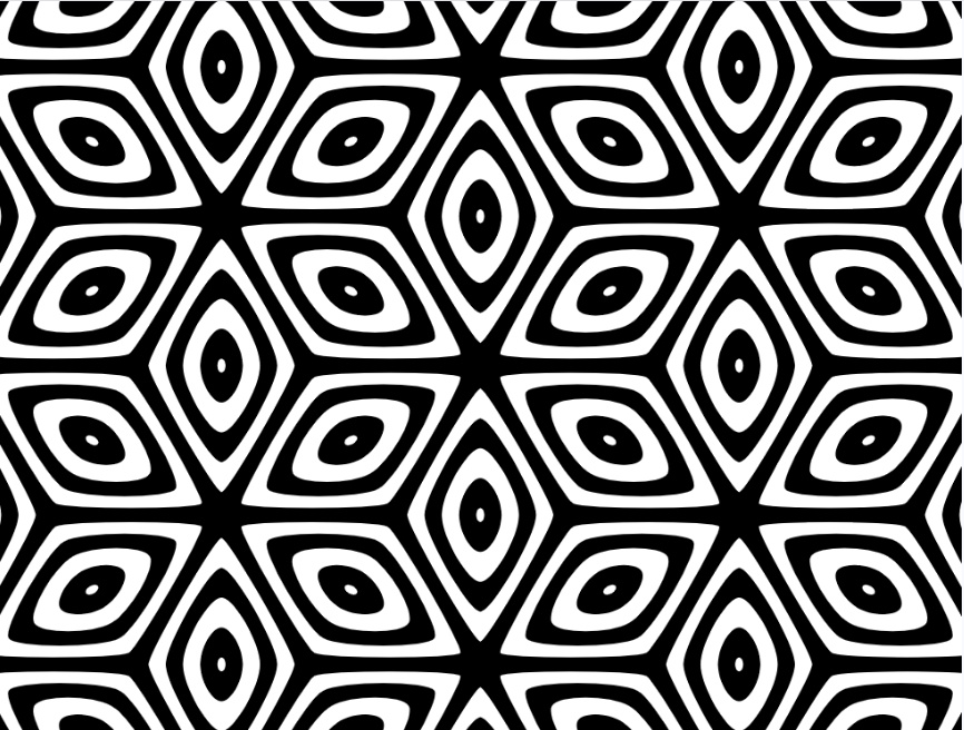 黑白曲线点线面动态构成运动gif