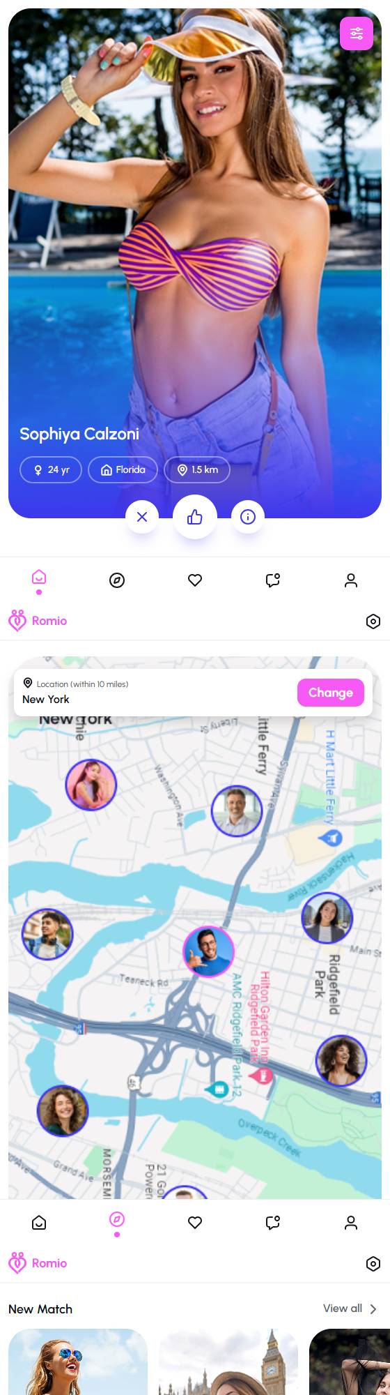 交友网站h5页面制作建设模板