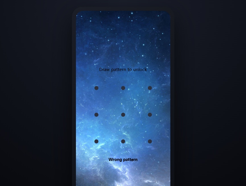 图案解锁锁屏壁纸高清图片常用图案下载