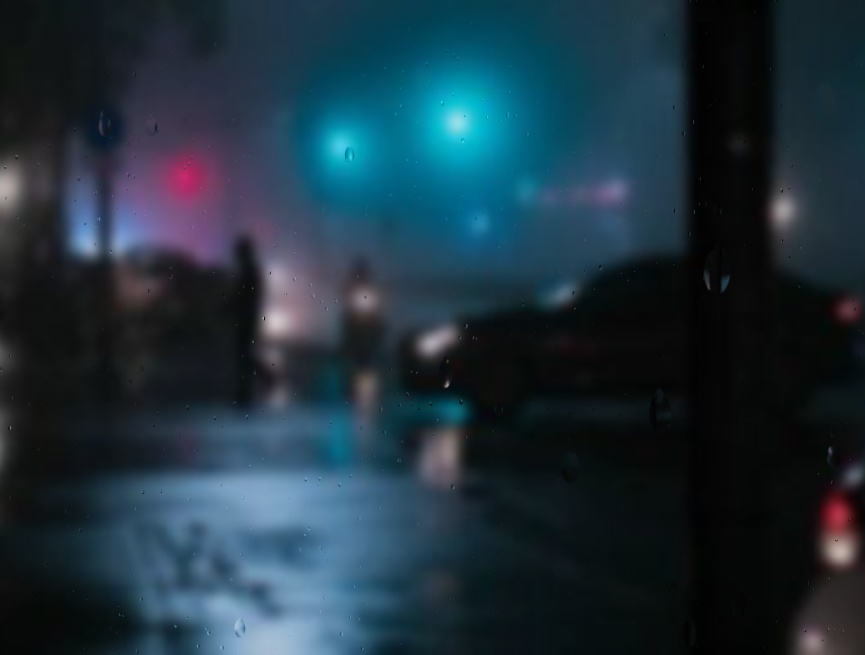 增强雨滴动态壁纸高清图片清晰度下载