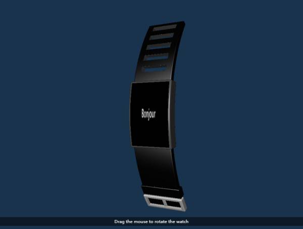 手表智能光环三维建模素材