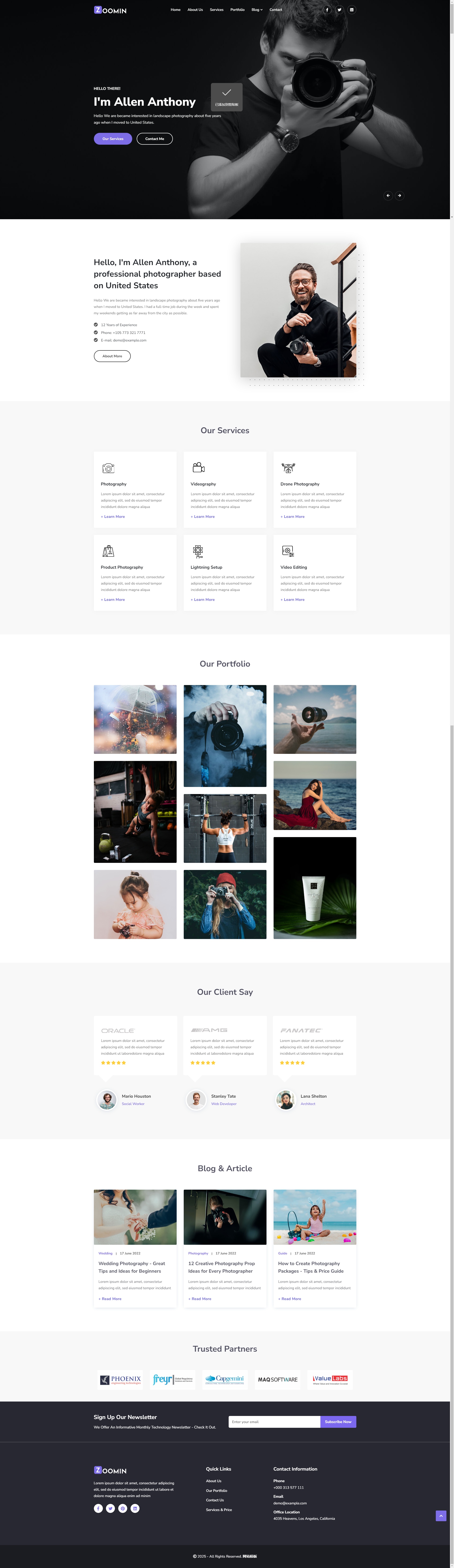 摄影作品投稿艺术作品交易模板