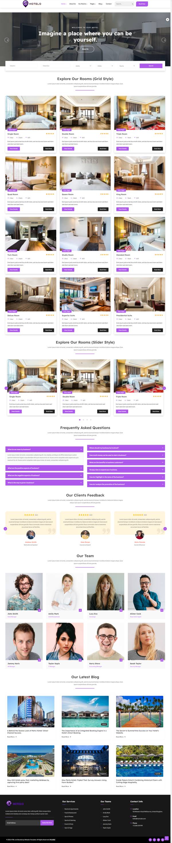 短租公寓民宿预订平台模板