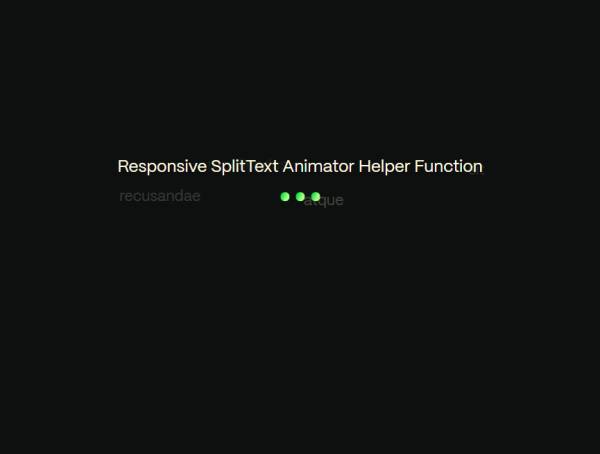 文本拆分模型动图素材