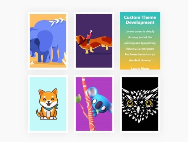 Div Css 3D旋转动画效果
