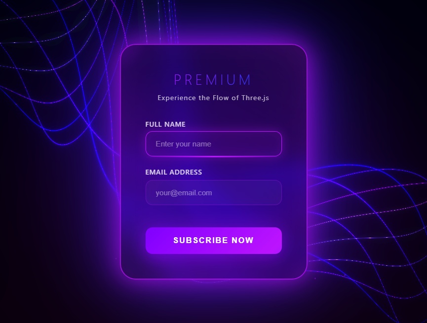 紫色线条动画背景注册登录页