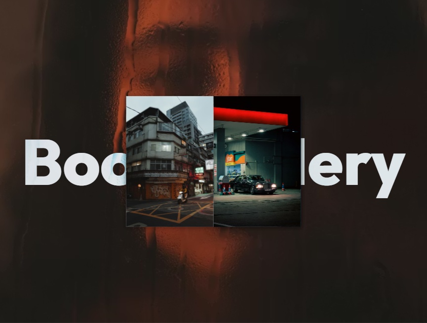 炫酷的js翻书效果图书画廊