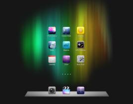 jquery coffeescript制作iphone苹果手机主屏幕滑动触屏效果
