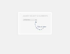 jQuery select选中点击下拉框美化UI元素设计